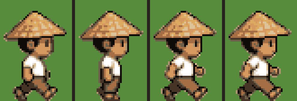 Walk cycle at Meta's natural size — WORKS